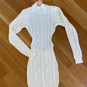 Sweater dress